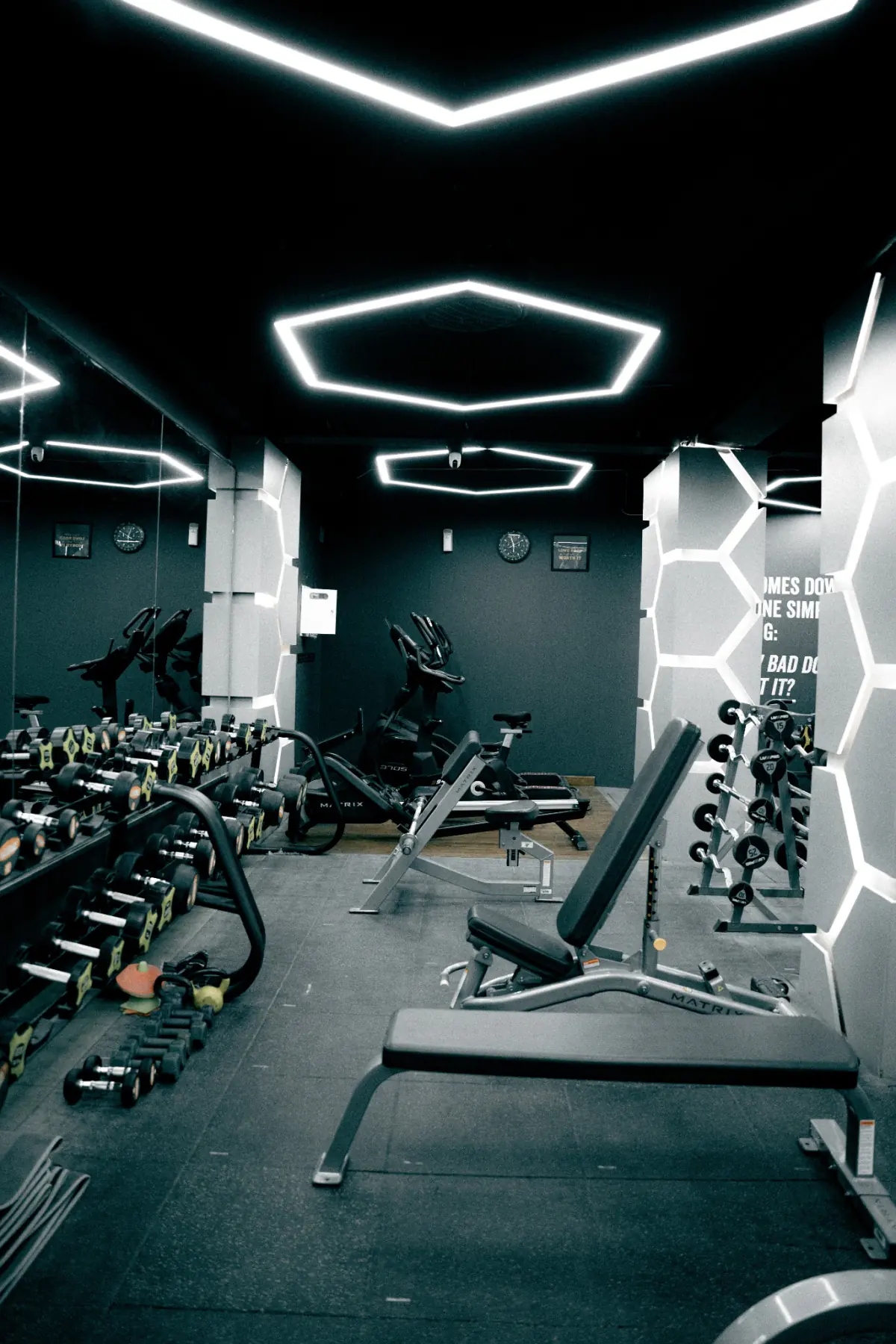 Dumbbell area